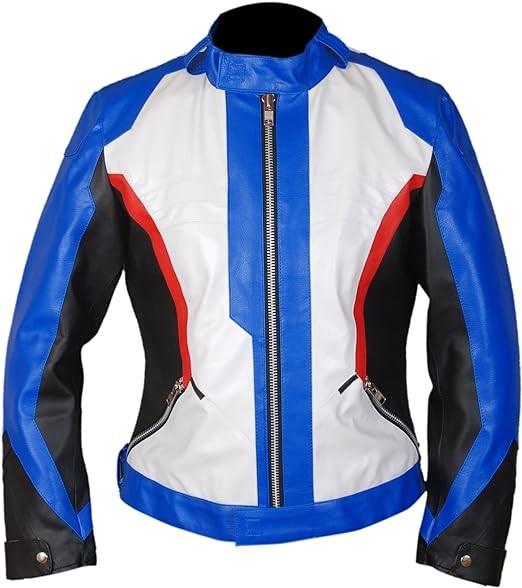 F&H Men's Gaming Soldier Genuine Leather Jacket