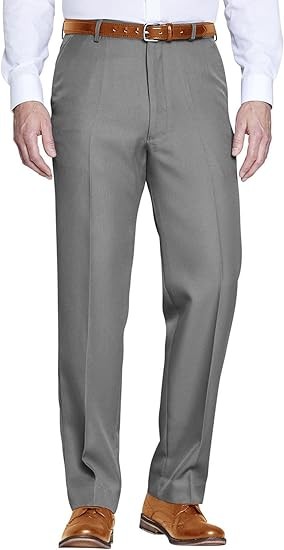 Chums | Men's | Formal Elasticated Trouser Pants | Comfort Fit Pants | Smart Trouser Pants for Men |