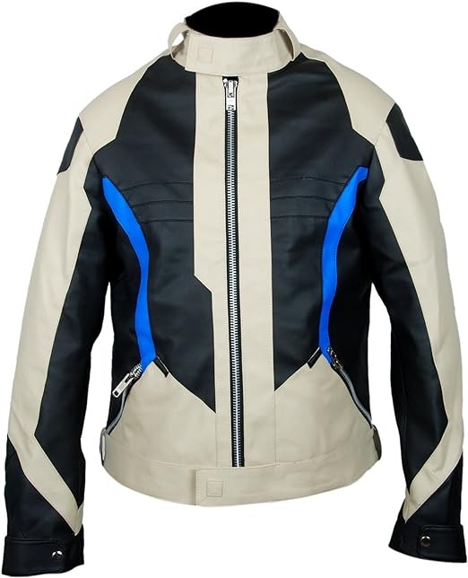 F&H Men's Beige Gaming Soldier Jacket