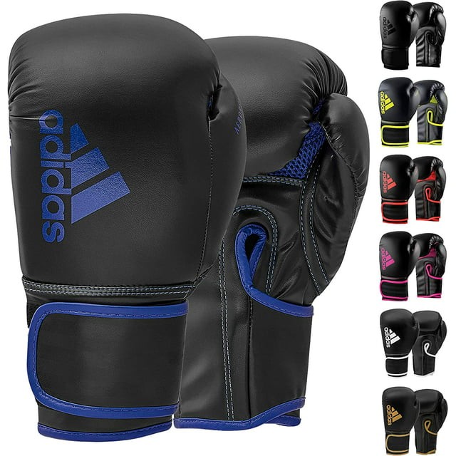 Adidas Hybrid 80 Boxing Gloves, pair set - Training Gloves for Kickboxing - Sparring Gloves for Men, Women and Kids