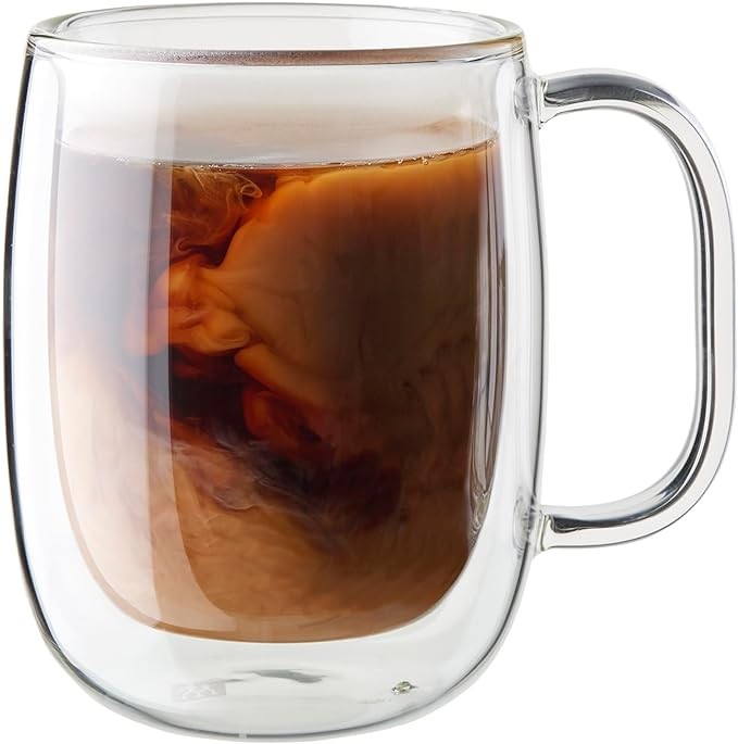 ZWILLING J.A. Henckels Coffee Mug 2 Piece, Clear